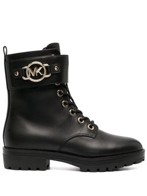 Michael Michael Kors bottines en cuir Rory à lacets - Noir
