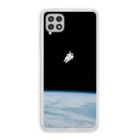 Alone in Space: Samsung Galaxy A22 4G Transparant Hoesje