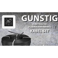 Best-Design "Gunstig" Vloerverwarmings Kabel Set 58,8 mtr 1000 Watt - thumbnail