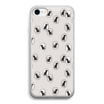 Miauw: iPhone SE 2020 Transparant Hoesje