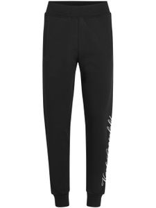 Karl Lagerfeld pantalon de jogging à motif Karl Hotel - Noir