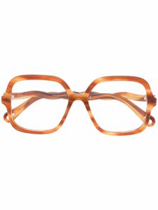 Chloé Eyewear lunettes de vue à monture oversize - Tons neutres