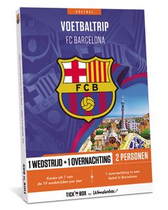 FC Barcelona - 2 kaartjes met overnachting