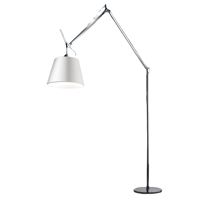 Artemide - Tolomeo Mega ON-OFF schakelaar met perkament papieren diffuser Vloerlamp