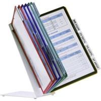 Durable Standaard voor bureaustandaard VARIO TABLE 10 - 5570 Rood, Geel, Groen, Blauw, Zwart DIN A4 Aantal meegeleverde displaypanels 10 Durable Standaard voor bureaustandaard VARIO TABLE 10 - 5570 Rood, Geel, Groen, Blauw, Zwart DIN A4 Aantal meegeleverde displaypanels 10