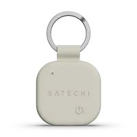 Satechi FindAll vegan-lederen sleutelhanger met FindMy - Sand