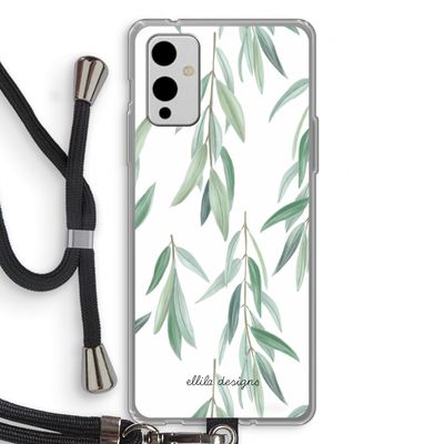 Branch up your life: OnePlus 9 Transparant Hoesje met koord