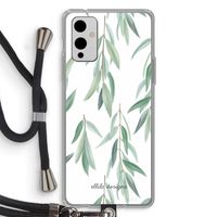 Branch up your life: OnePlus 9 Transparant Hoesje met koord