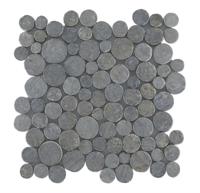 Stabigo Mosaic coin light gray 30x30 cm