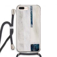 Meet you there: iPhone 8 Plus Transparant Hoesje met koord