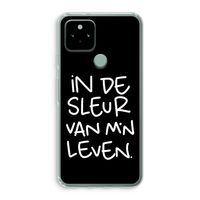 De Sleur: Google Pixel 5 Transparant Hoesje