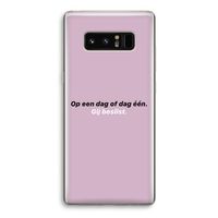 gij beslist: Samsung Galaxy Note 8 Transparant Hoesje