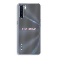 kwetsbaar: Oppo A91 Transparant Hoesje