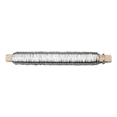 Creativ Company Bloemendraad zilver, rol 50 meter