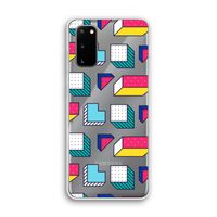 8-bit N°7: Samsung Galaxy S20 Transparant Hoesje