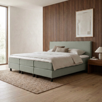 Familiebed Comfort - Groen - Dekbed-Discounter.nl