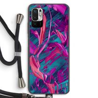 Pink Clouds: Xiaomi Redmi Note 10 5G Transparant Hoesje met koord