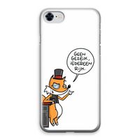 Geen Gezeik: iPhone 8 Transparant Hoesje