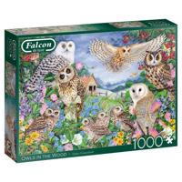 Owls In The Wood Puzzel 1000 Stukjes