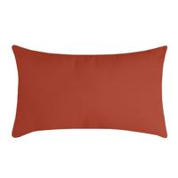 Stof Textile sierkussen Nelson - terracotta - 30 x 50 cm - bank kussens - polyester Stof Textile sierkussen Nelson - terracotta - 30 x 50 cm - bank kussens - polyester