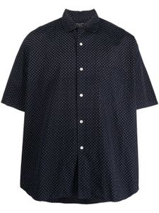 Comme Des Garçons Pre-Owned chemise à pois (années 1990) - Bleu