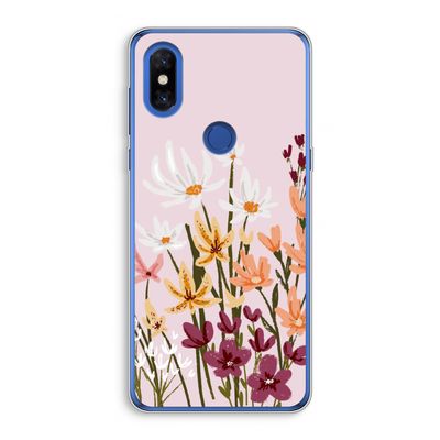 Painted wildflowers: Xiaomi Mi Mix 3 Transparant Hoesje