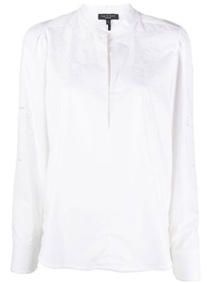 rag & bone blouse Jade à manches longues - Blanc
