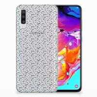 Samsung Galaxy A70 | TPU bumper | Stripes Dots