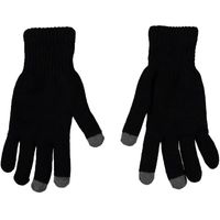 Touchscreen thermo handschoenen zwart voor heren L/XL  - - thumbnail