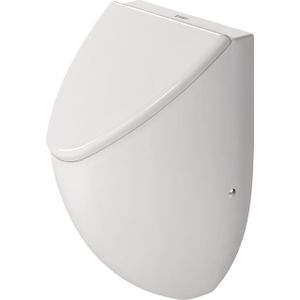 Duravit Fizz urinoir afzuigend voor deksel inclusief bevestiging achterinlaat met vlieg wit 0823350007