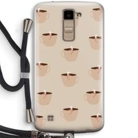 Morning coffee: LG K10 (2016) Transparant Hoesje met koord