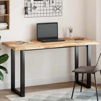 Tafelblad rechthoekig 140x60x4 cm massief acaciahout