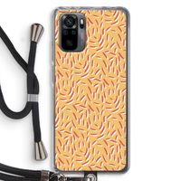 Camouflage: Xiaomi Redmi Note 10 Pro Transparant Hoesje met koord