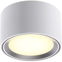 Nordlux Spot wit &apos;Fallon&apos; 6 Opbouwlamp staal 8.5W 2700K warm wit