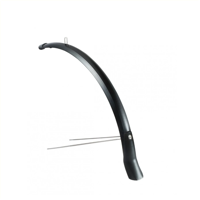 Eurofender Voorspatbord snello 28" x 46 mm - mat zwart