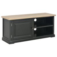 vidaXL Tv-meubel 90x30x40 cm hout zwart