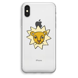 Kleine leeuw: iPhone XS Max Transparant Hoesje