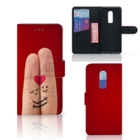 OnePlus 6 Wallet Case met Pasjes Liefde - Origineel Romantisch Cadeau - thumbnail