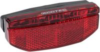 CONTEC led achterlicht accu-voeding "tl-348 usb" ct tail light tl-348 usb, with charging cable