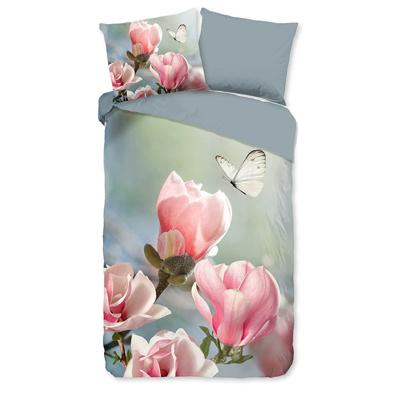 Dekbedovertrek Katoen Butterfly Natuur & Dieren 140x200 Cm Verkoelend Good Morning - Dekbed-Discounter.nl