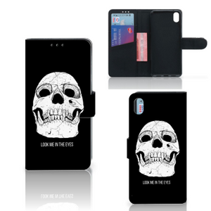 Telefoonhoesje met Naam Xiaomi Redmi 7A Skull Eyes