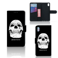 Telefoonhoesje met Naam Xiaomi Redmi 7A Skull Eyes - thumbnail