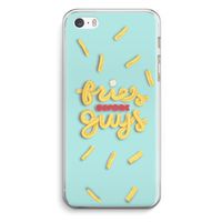 Always fries: iPhone 5 / 5S / SE Transparant Hoesje