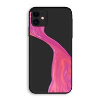 Paarse stroom: iPhone 11 Biologisch afbreekbaar hoesje