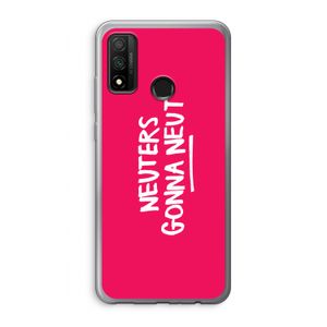 Neuters (roze): Huawei P Smart (2020) Transparant Hoesje
