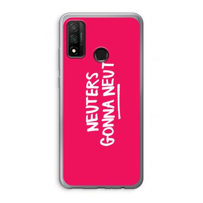 Neuters (roze): Huawei P Smart (2020) Transparant Hoesje