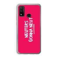 Neuters (roze): Huawei P Smart (2020) Transparant Hoesje Neuters (roze): Huawei P Smart (2020) Transparant Hoesje
