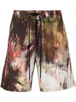 Alanui short Tropical Madness - Marron