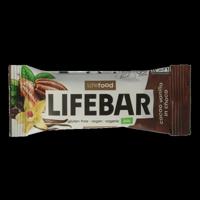 Lifefood Lifebar inchoco chocolade vanille raw bio 40 Gram