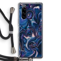 Mirrored Mirage: Sony Xperia 5 Transparant Hoesje met koord